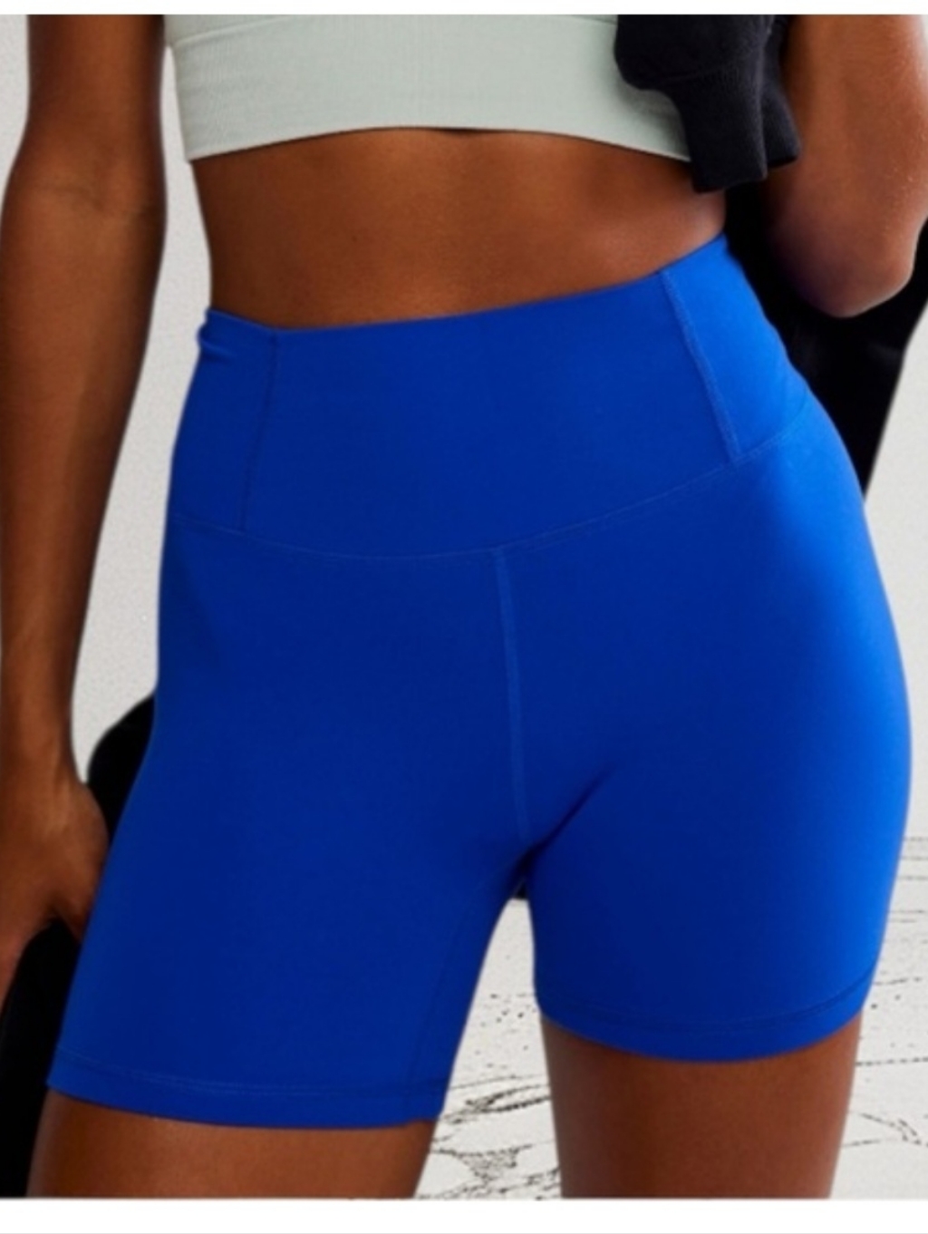 Nwt Fp Movement Never Better Bike Shorts In Electric Shock